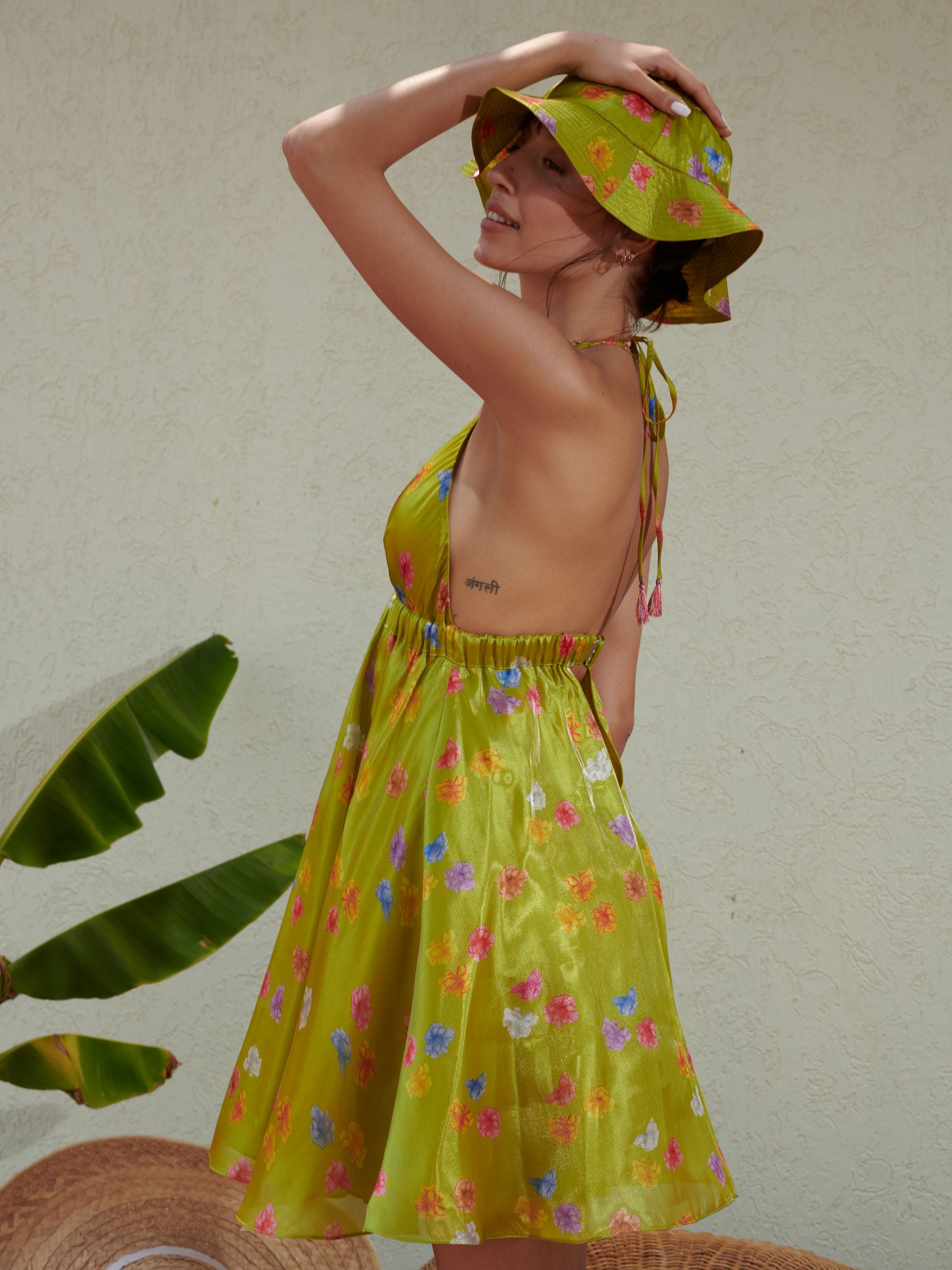 Capri Floral Sun Mini Dress